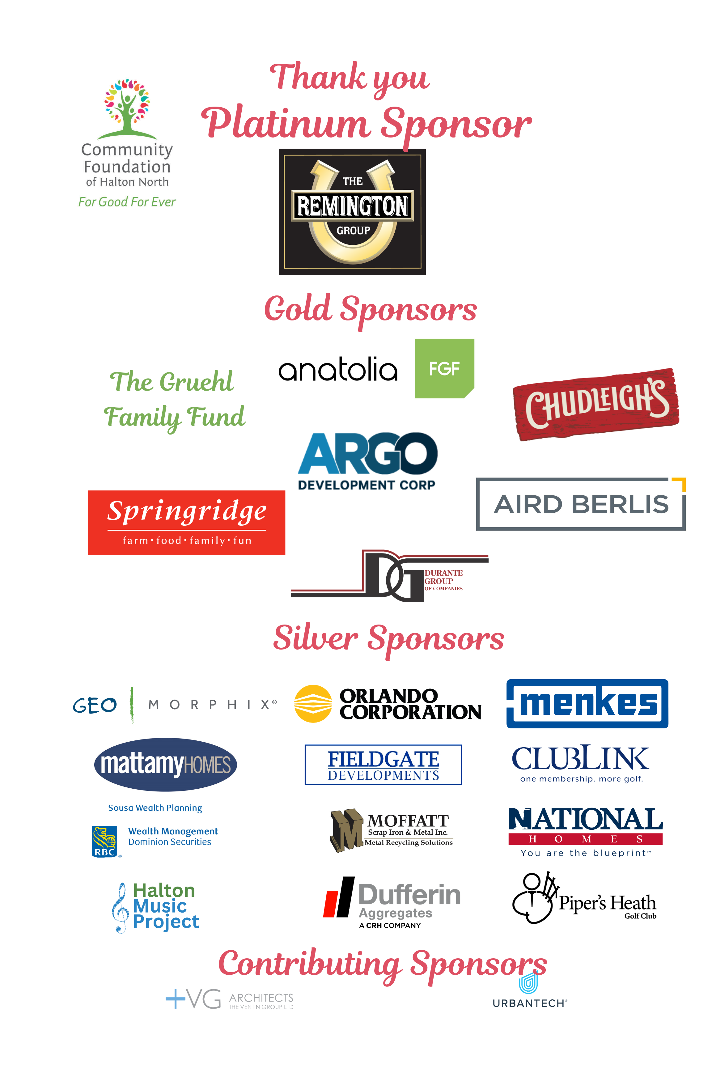 Sponsors